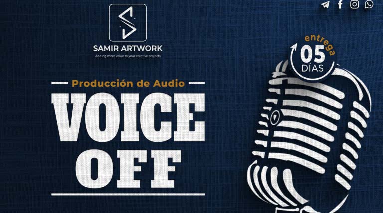 es voix off